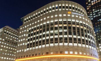 The Thomson Reuters Building in Canary Wharf