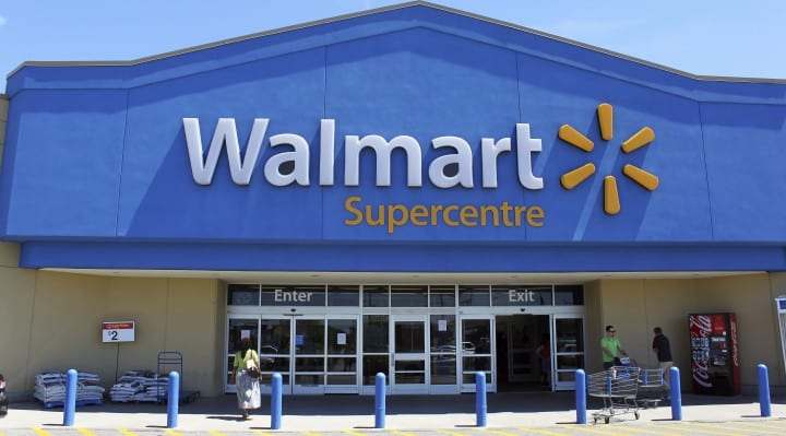 Walmart Supercentre storefront