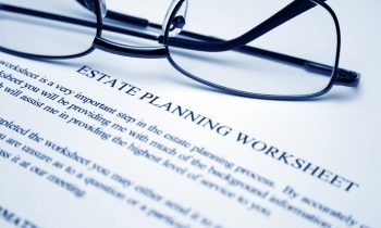 Estate planning worksheet