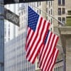 Wall street, New York, USA.