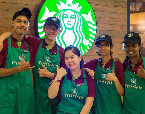 Starbucks Hiring Effort