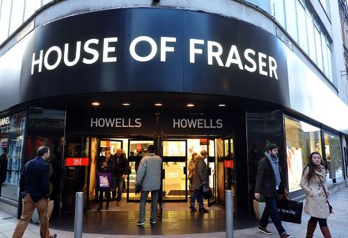 Closure of House of Fraser Stores