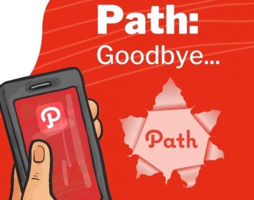 Path says good bye
