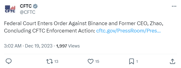 CFTC Twitter