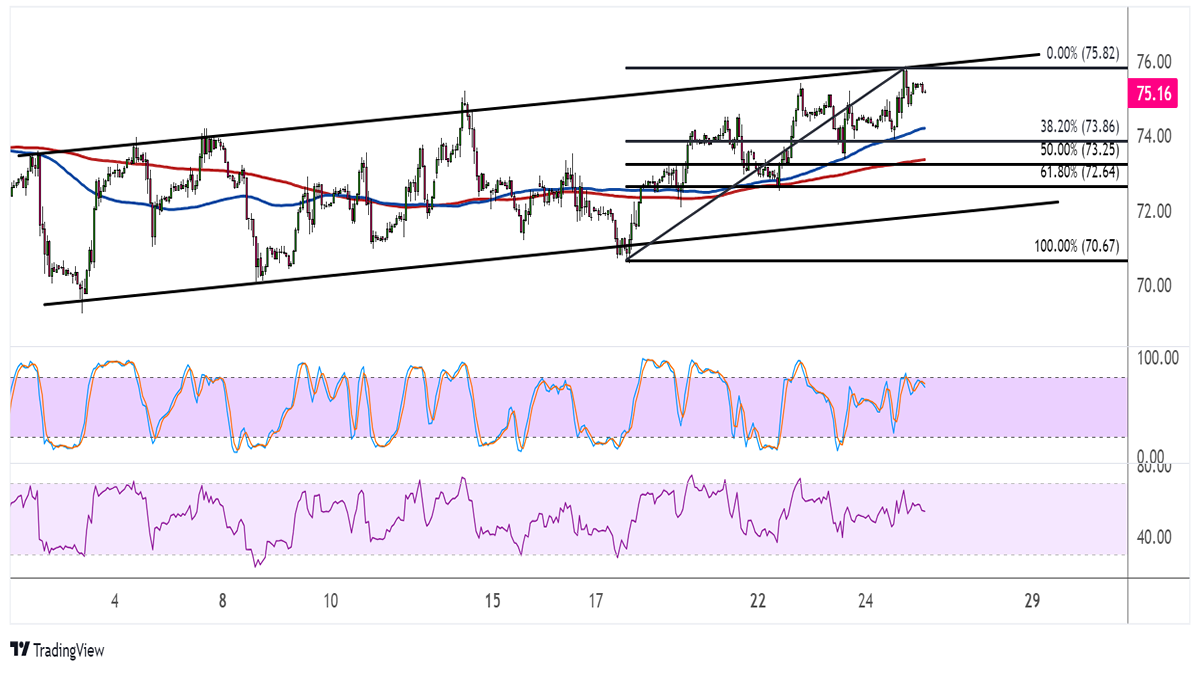 WTI Crude Oil Price Analysis for January 25, 2024