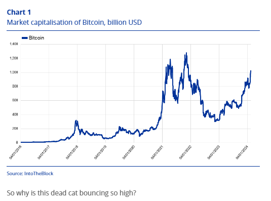 A screenshot from ECB's blog