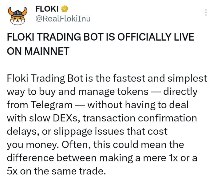 Floki Trading Bot