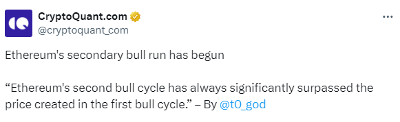 Ethereum Bull run