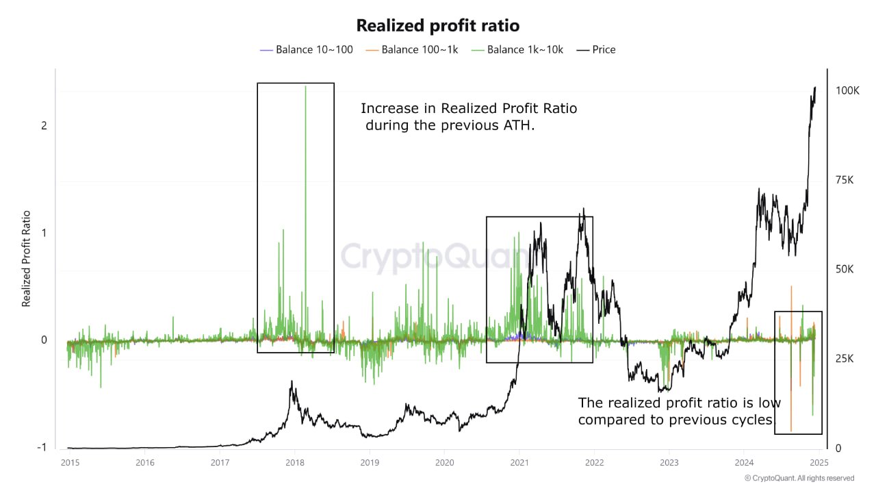 Realized Bitcoin Profit