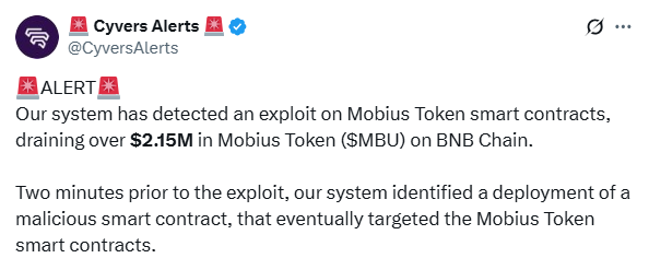 Mobius Token Exploit