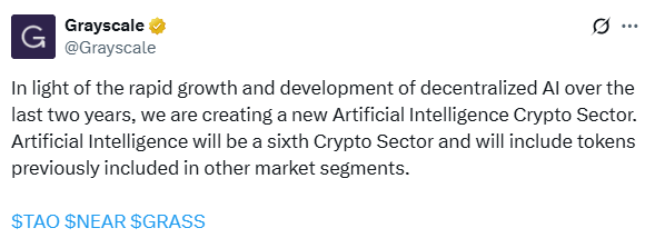 Grayscale AI Coins