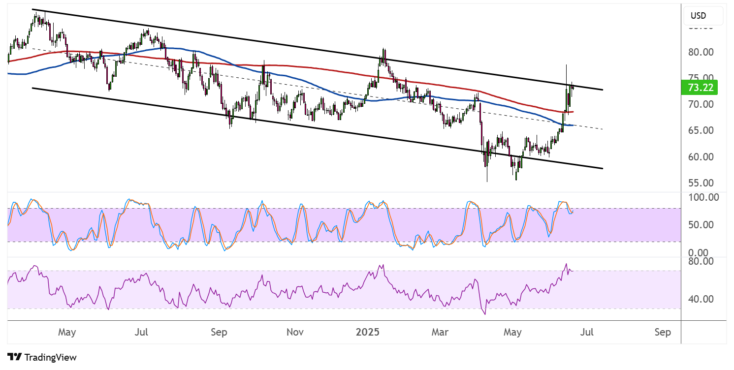 WTI Crude Oil Price Analysis for June 19, 2025