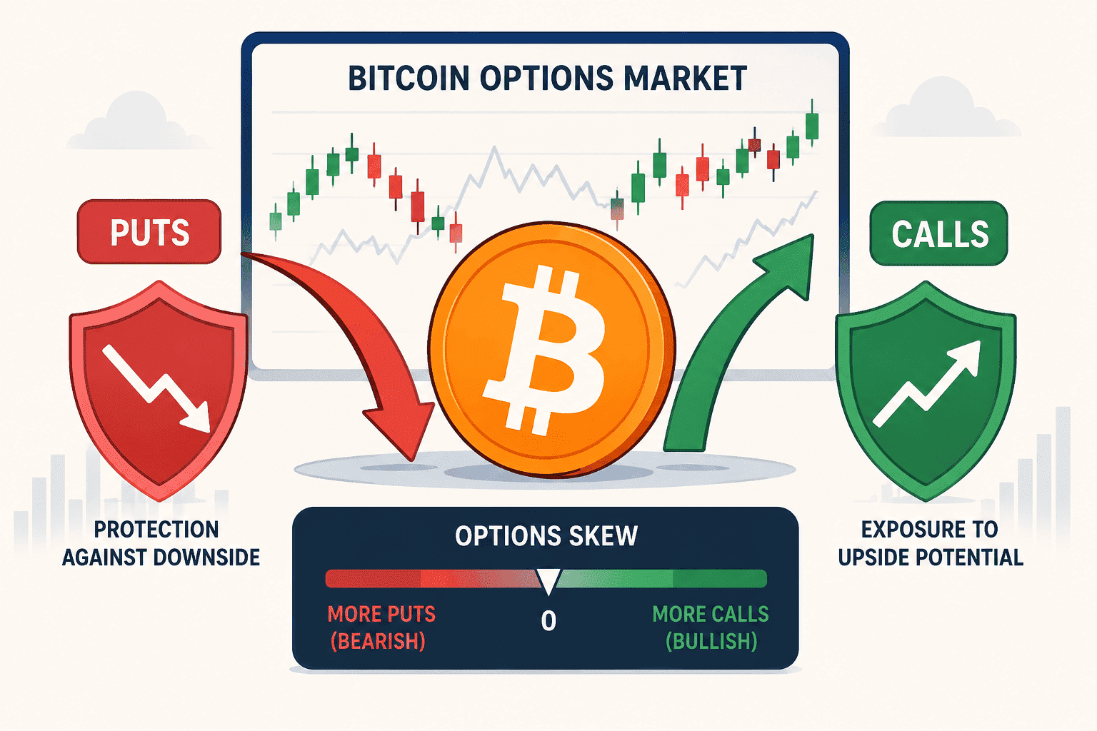 Bitcoin Options Skew Defensive