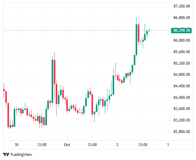 Bitcoin Price Surge